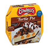 Edwards  turtle pie in a chocolaty cookie crust Left Picture